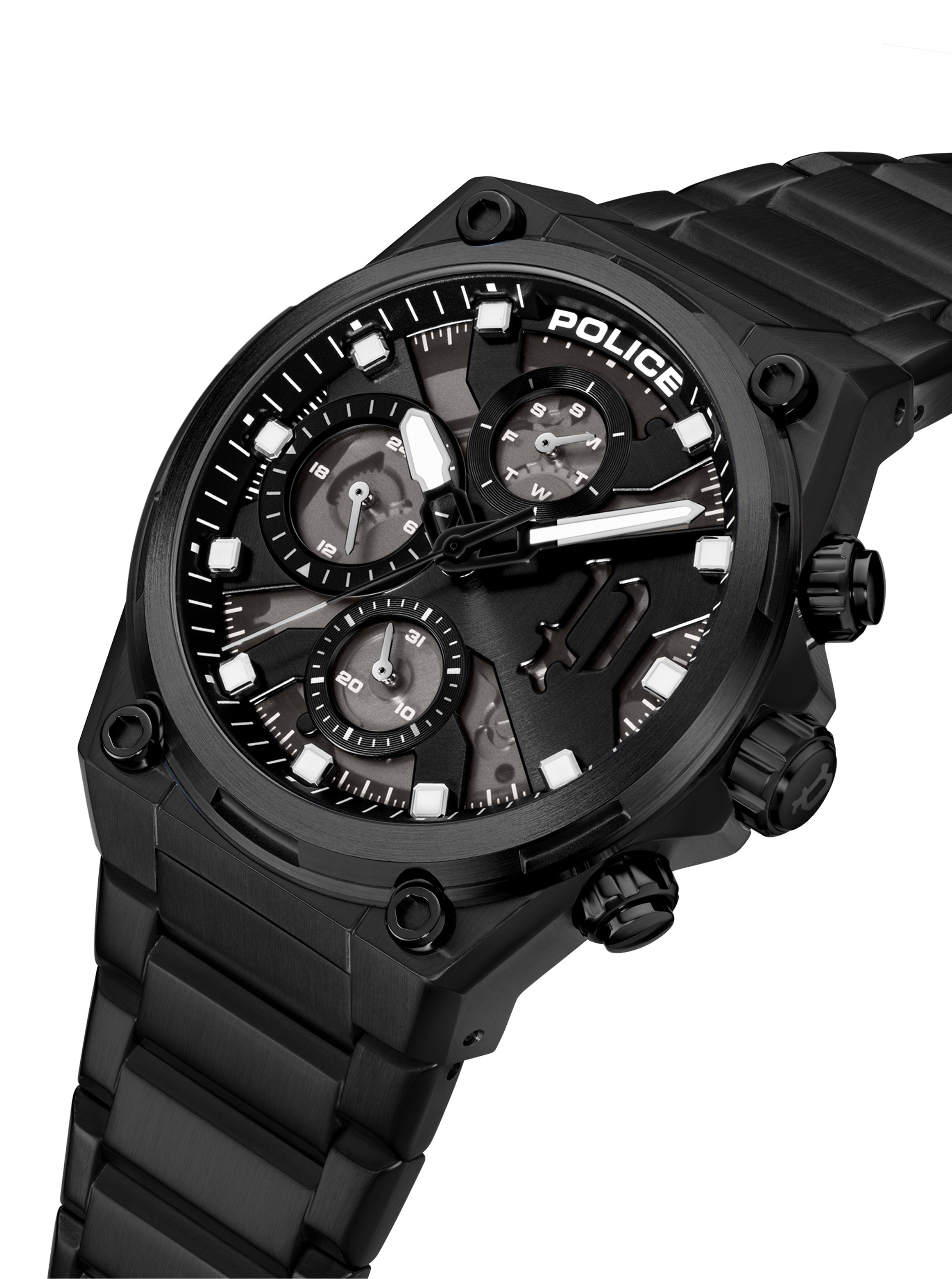 Airflow Mens Multifunction Watch, 43mm