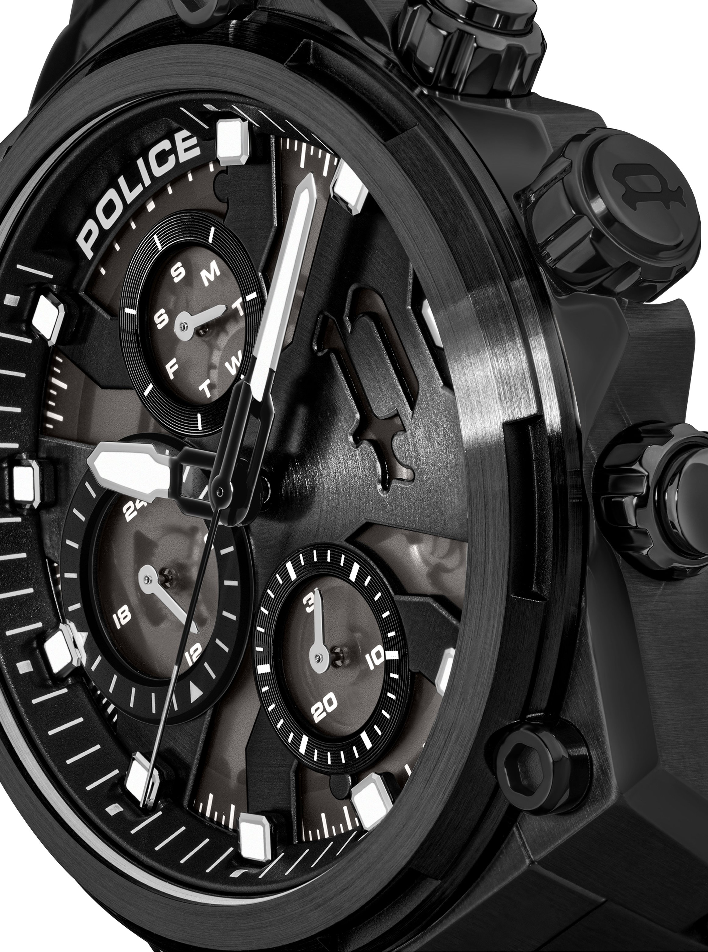 Airflow Mens Multifunction Watch, 43mm