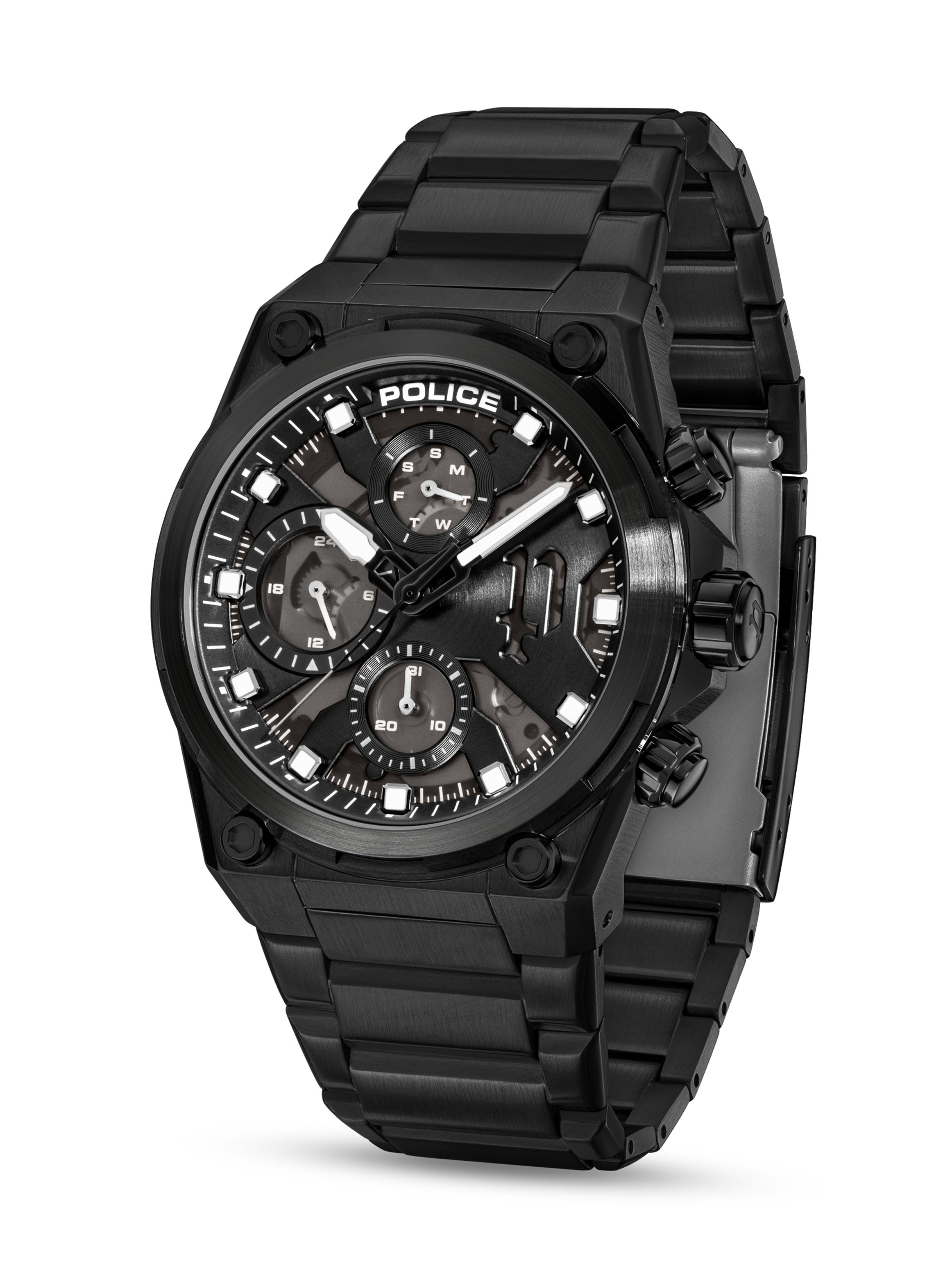 Airflow Mens Multifunction Watch, 43mm