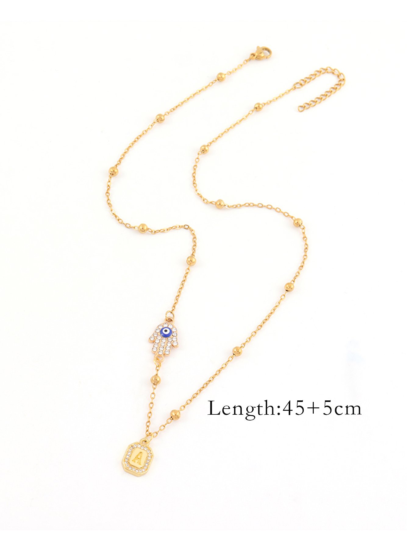 Gold Solid Delicate Necklaces