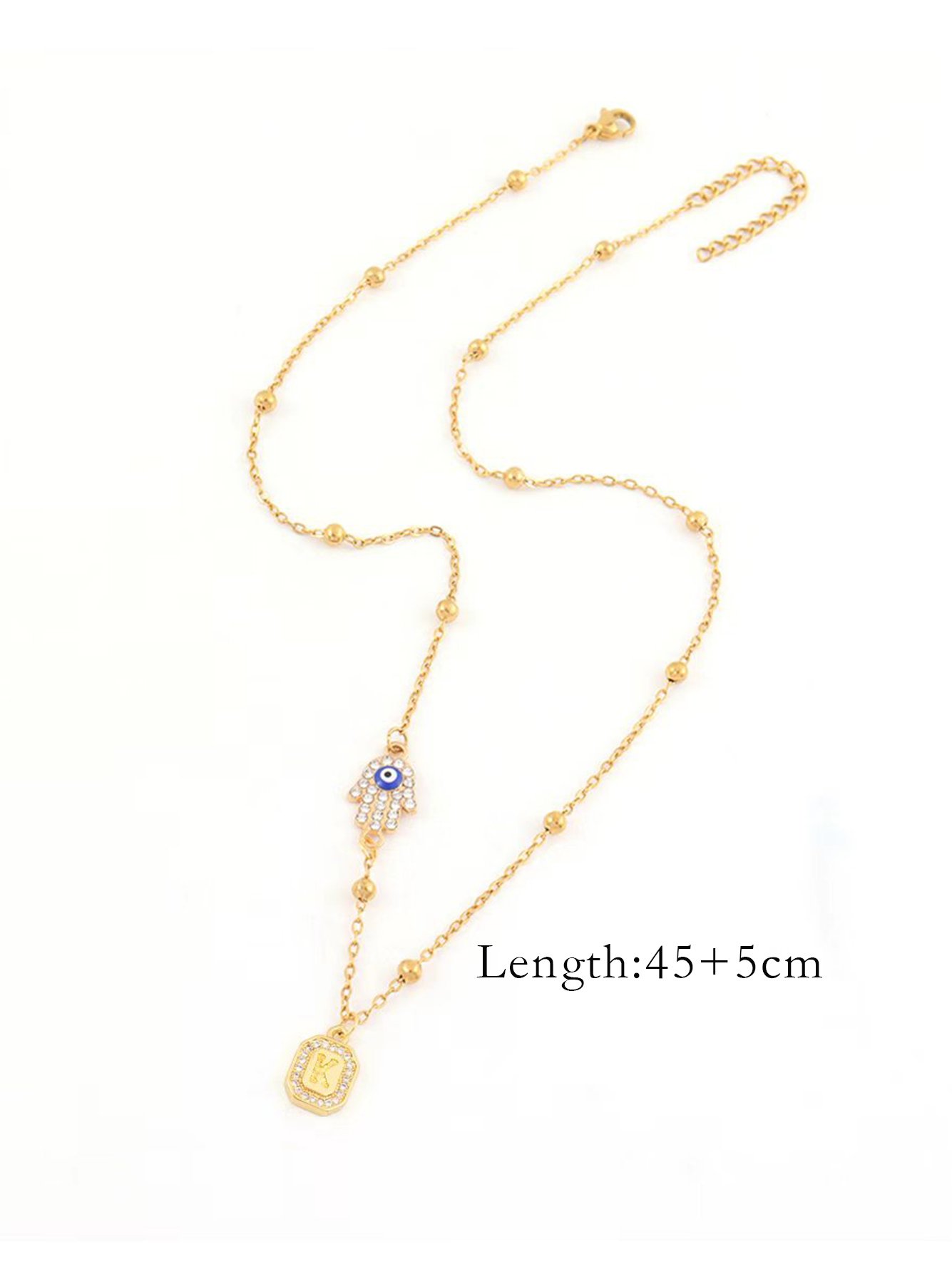 Gold Solid Delicate Necklaces