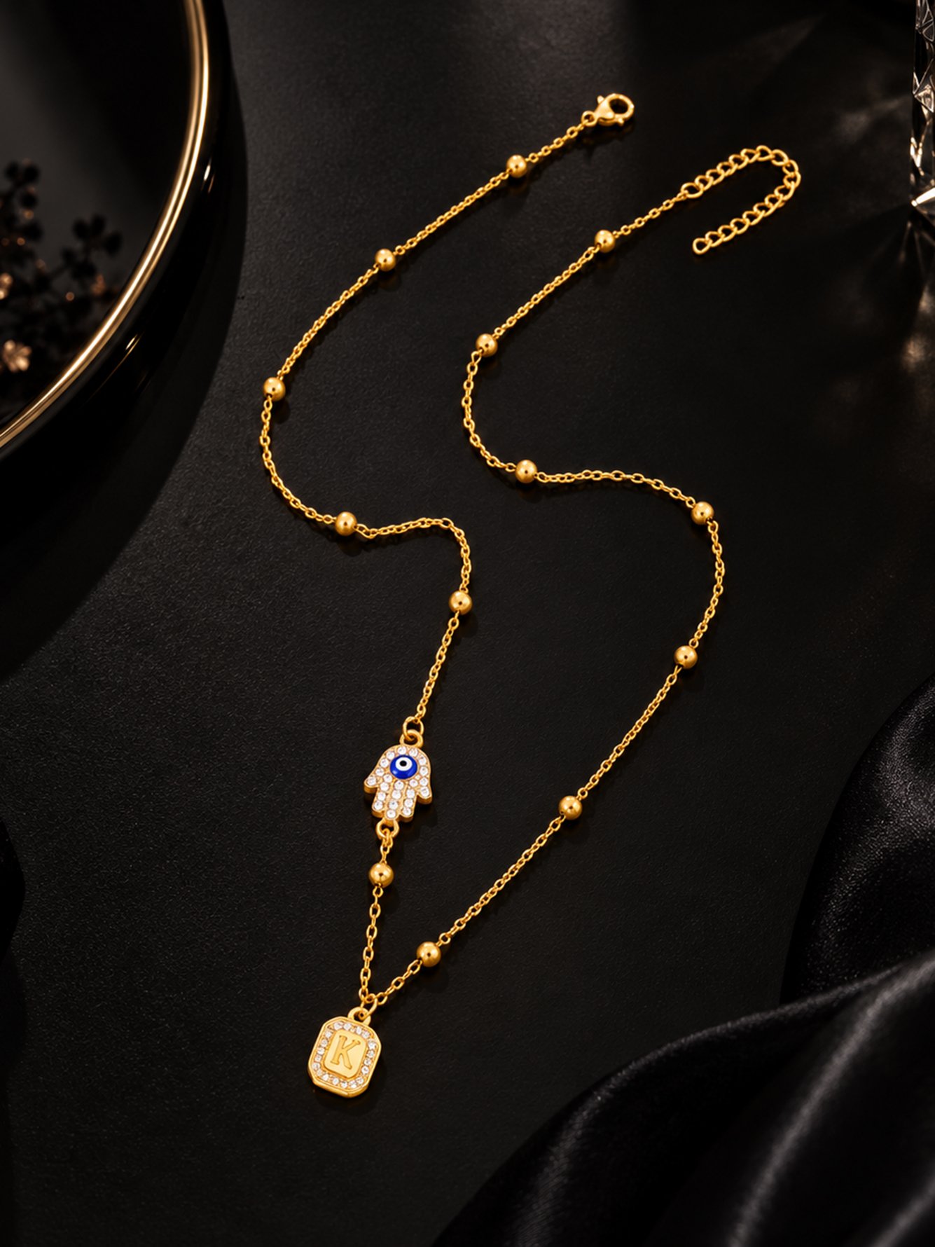 Gold Solid Delicate Necklaces