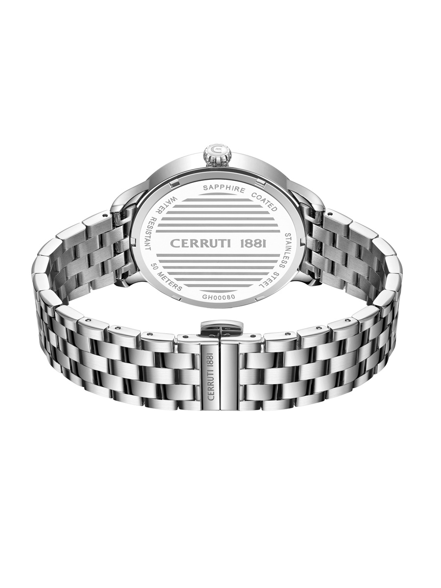 Dervio Dark Green Dial, Stainless Steel Bracelet, Analog Watch for Men, 42mm