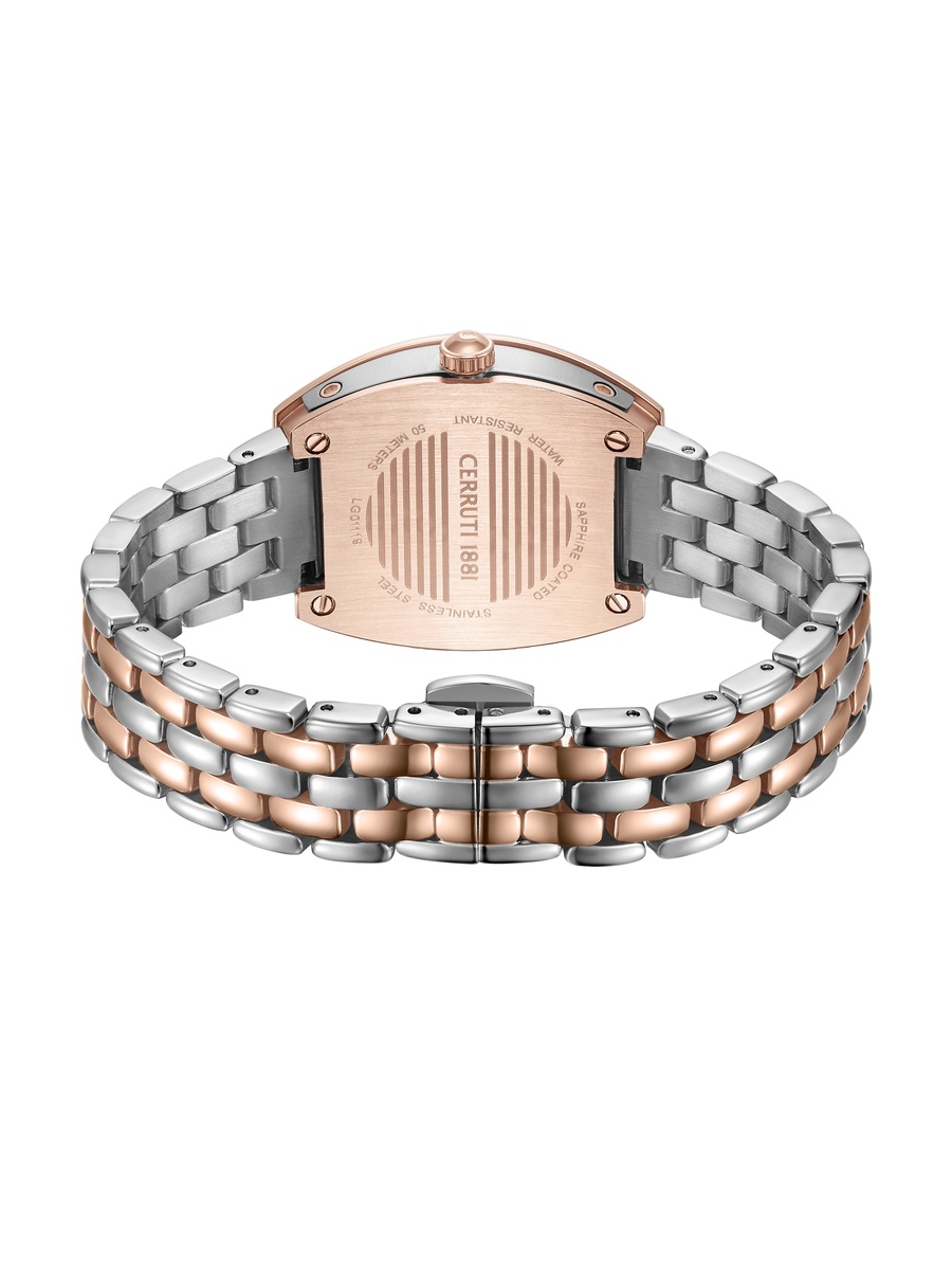Calliano White Mother-of-pearl Dial, Stainless Steel Bracelet, Analog Watch for Women, 29mm