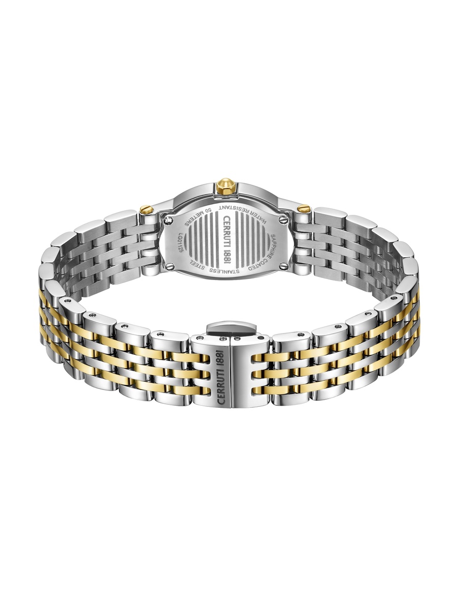 Norcia Mini Silver Dial, Stainless Steel Bracelet, Analog Watch for Women, 20mm
