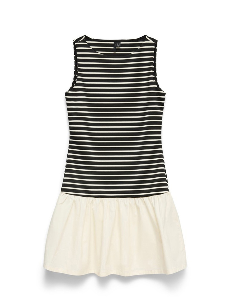 Sleeveless Jersey Mini Dress