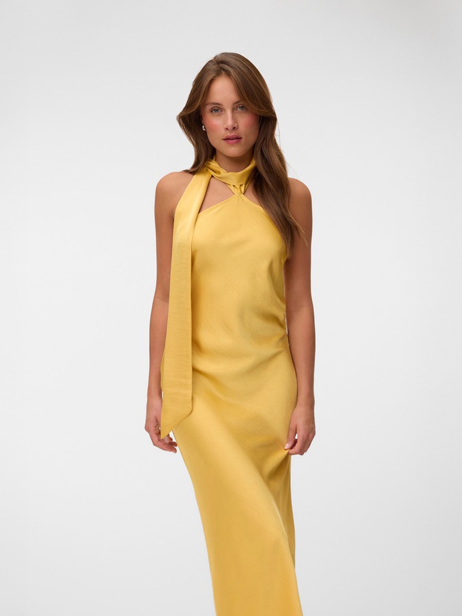 Halter Neck Maxi Dress