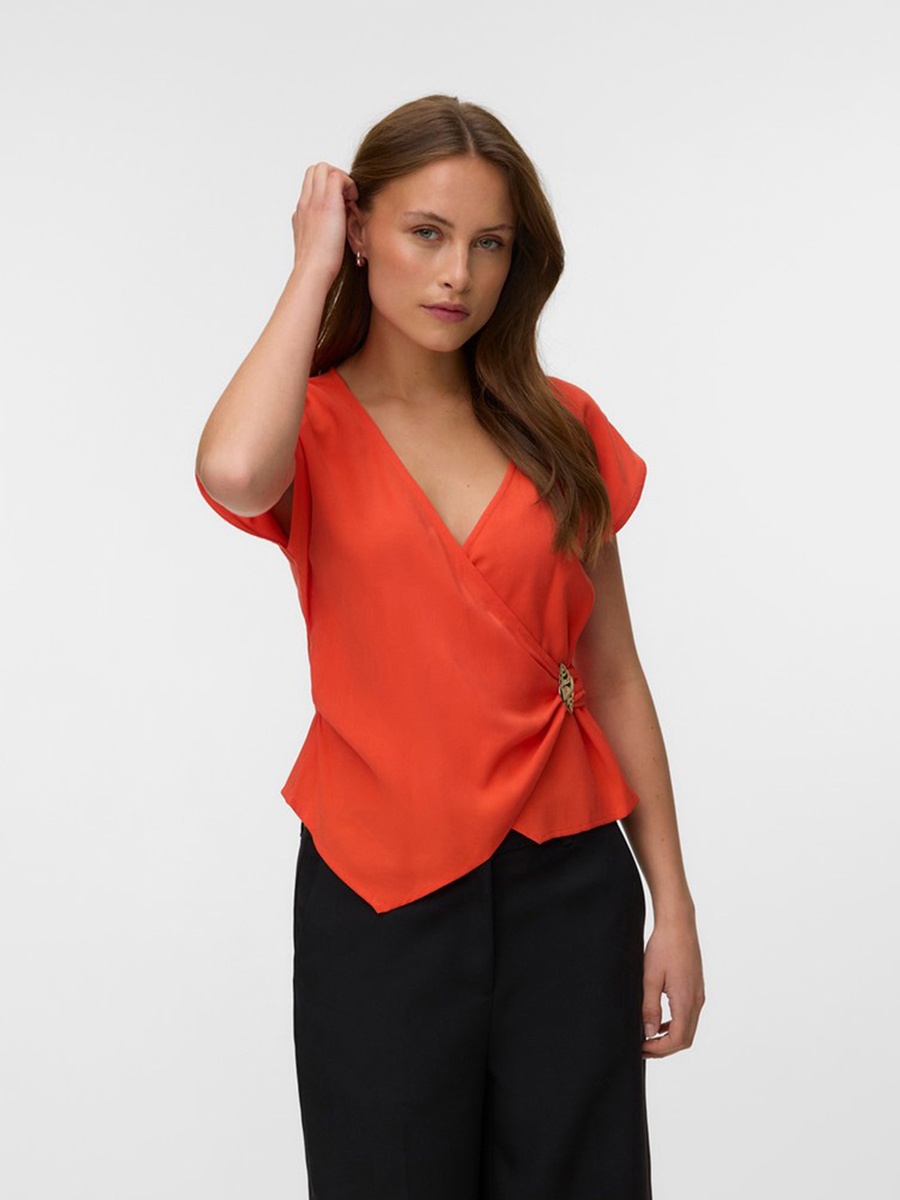 Sleeveless Woven Top