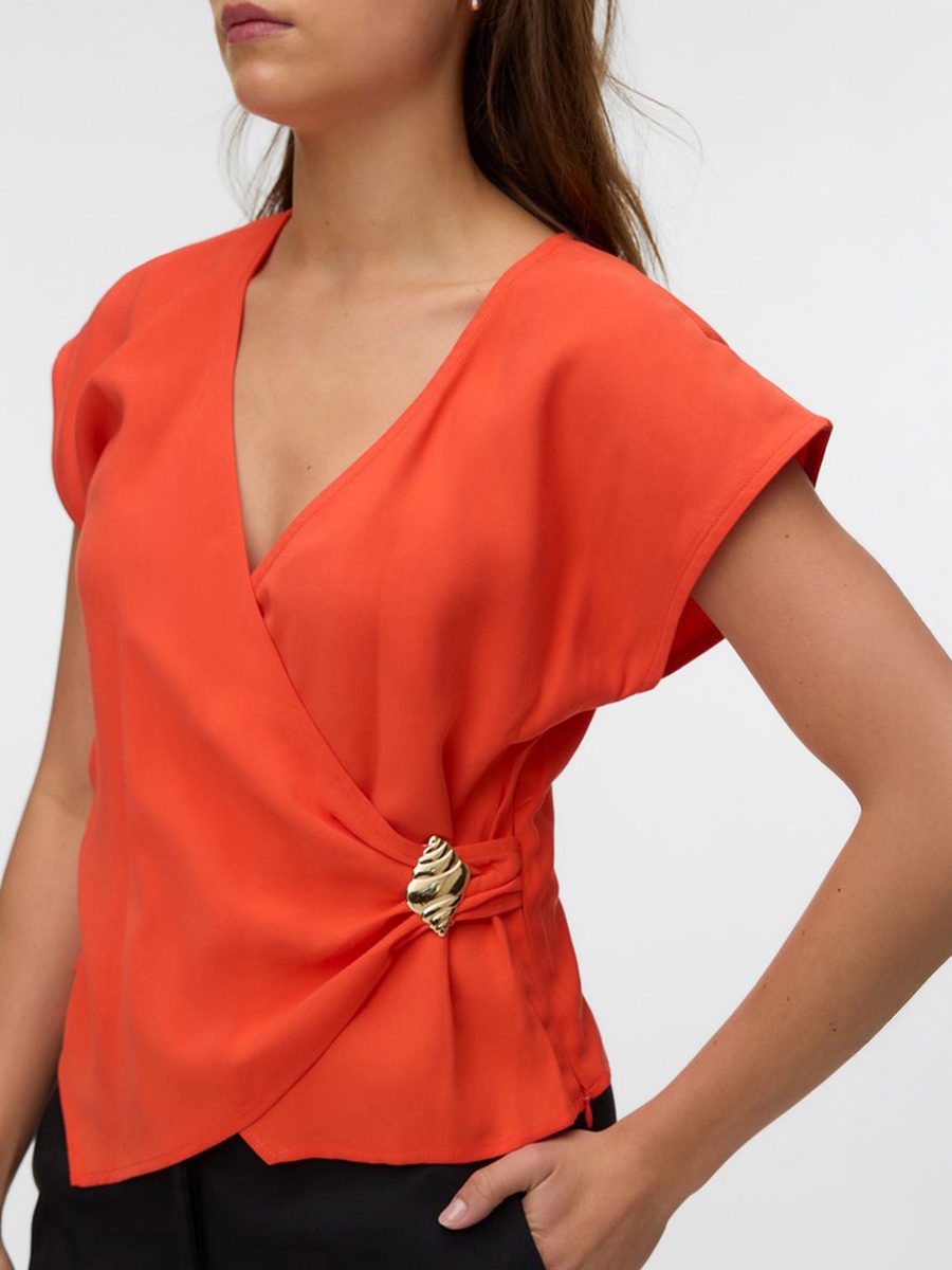 Sleeveless Woven Top