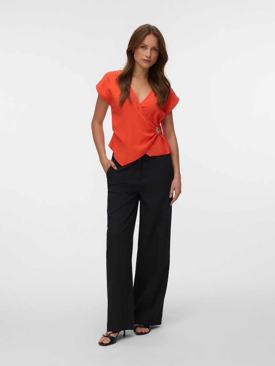 Sleeveless Woven Top