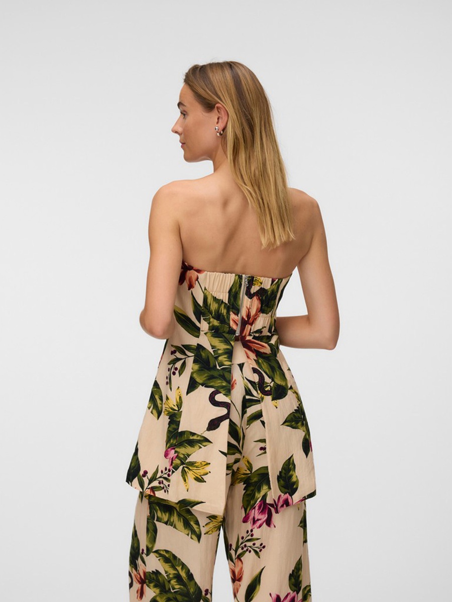 Bandeau Woven Top