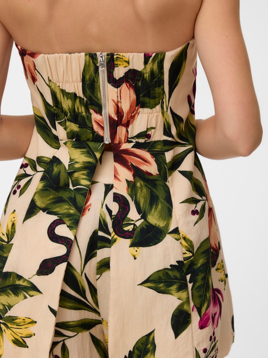 Bandeau Woven Top