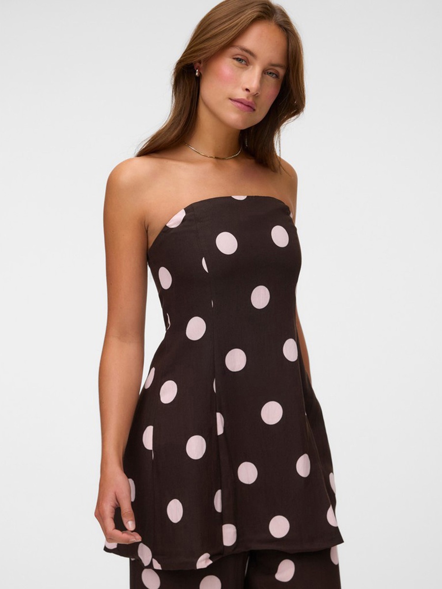 Bandeau Woven Top