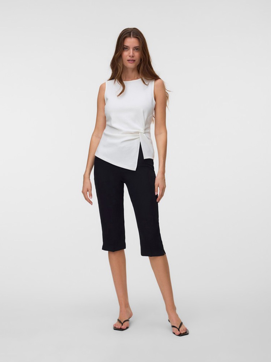 Sleeveless Knot Jersey Top