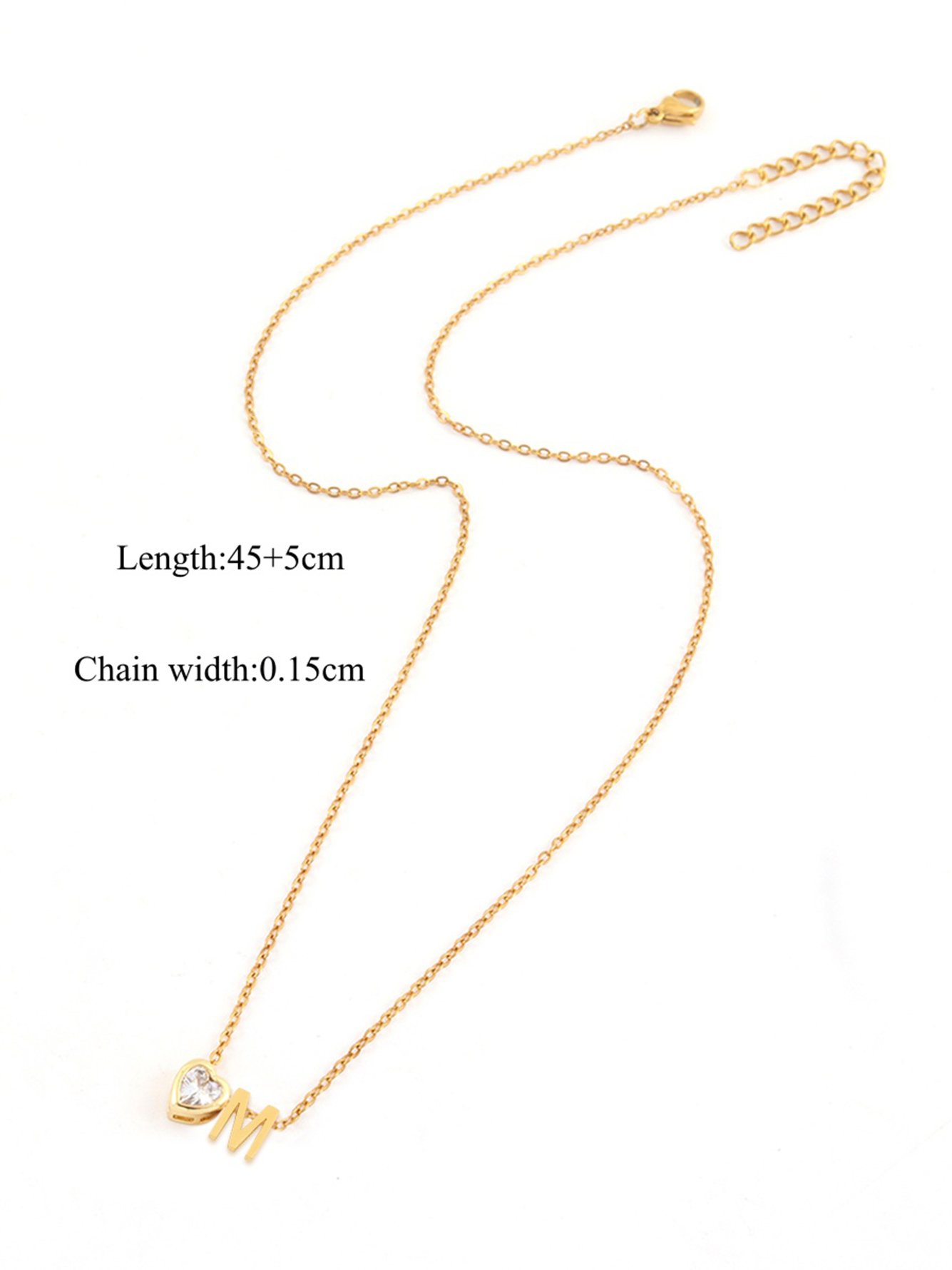 Gold Solid Delicate Necklaces