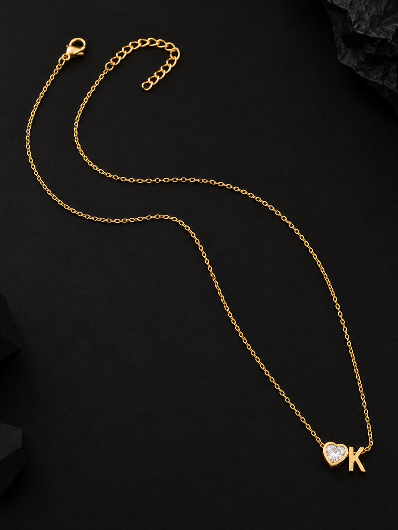 Gold Solid Delicate Necklaces