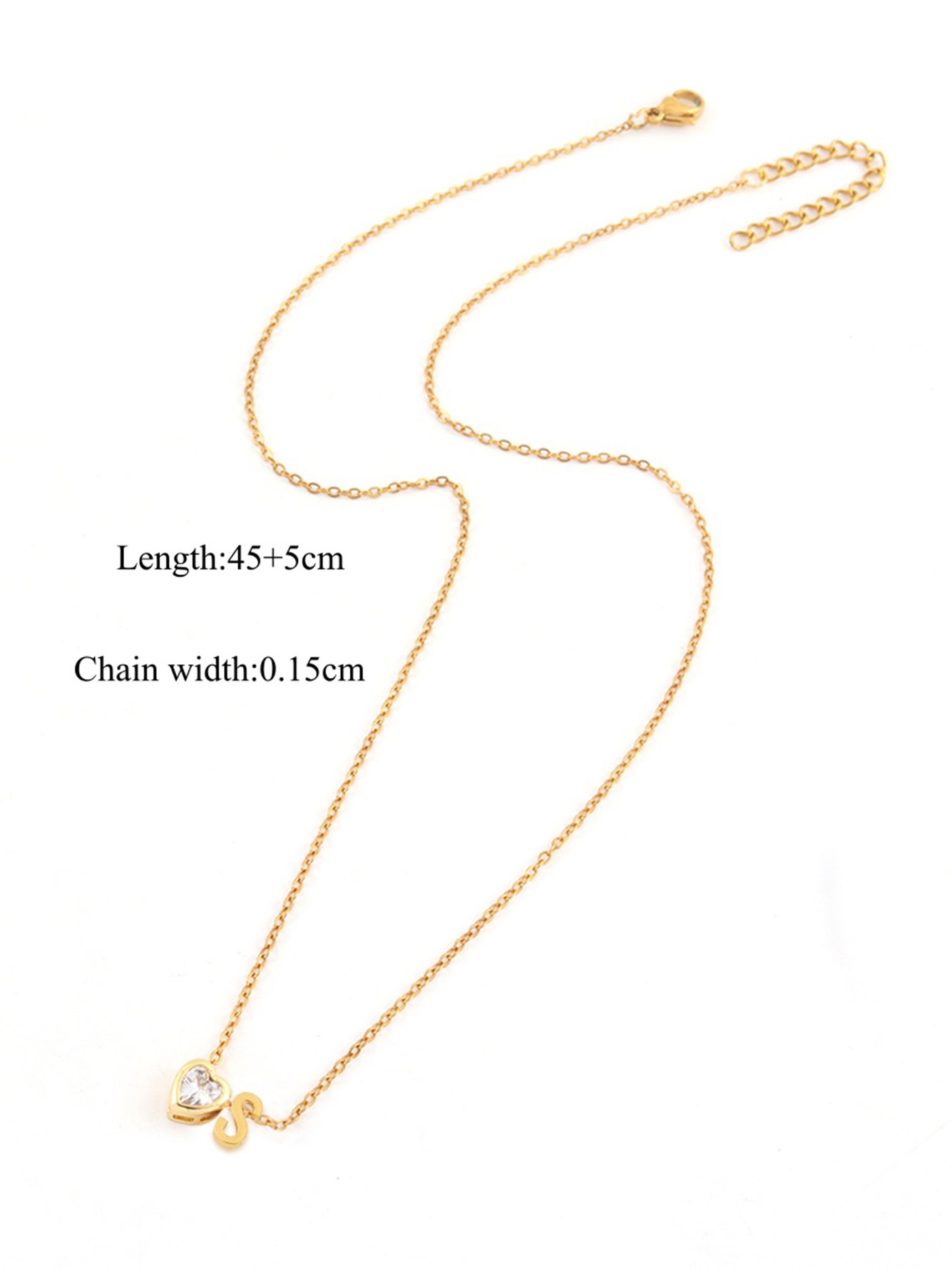 Gold Solid Delicate Necklaces