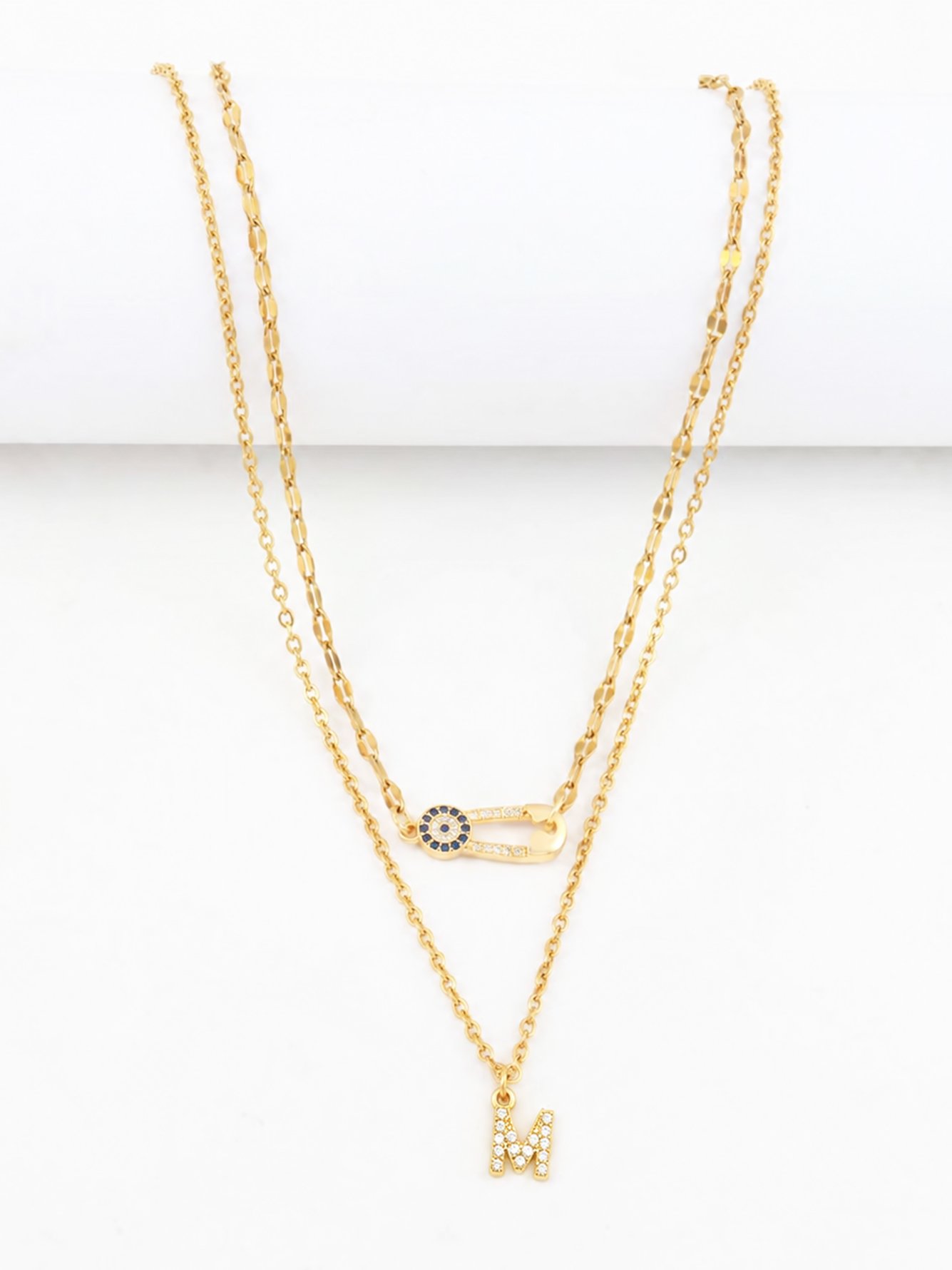 Gold Solid Delicate Necklaces