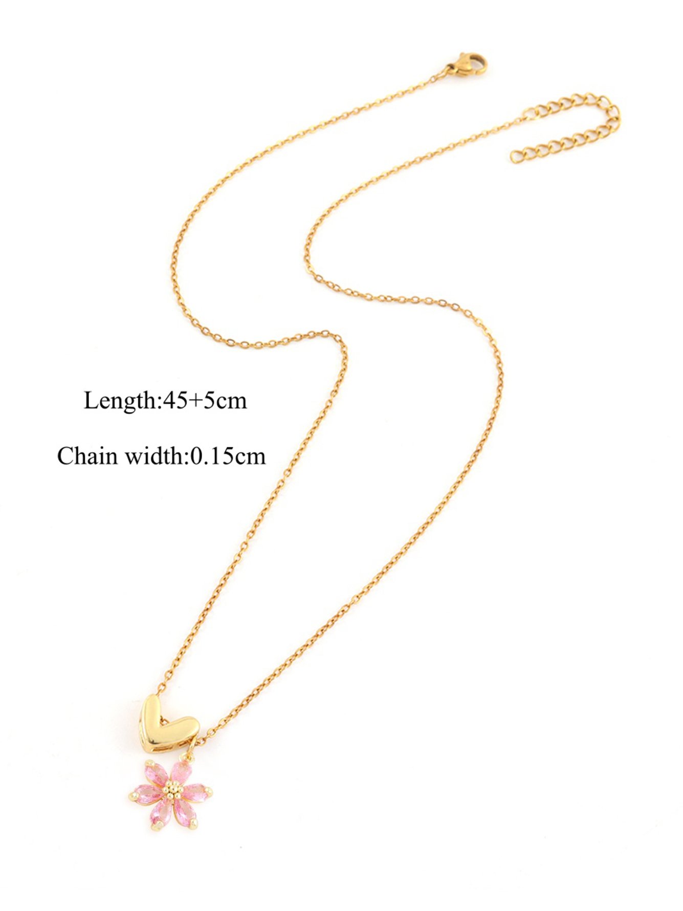 Gold Solid Pendant Necklaces