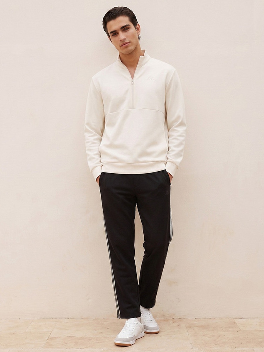2-Way Stretch Half Zip Sweatshirt