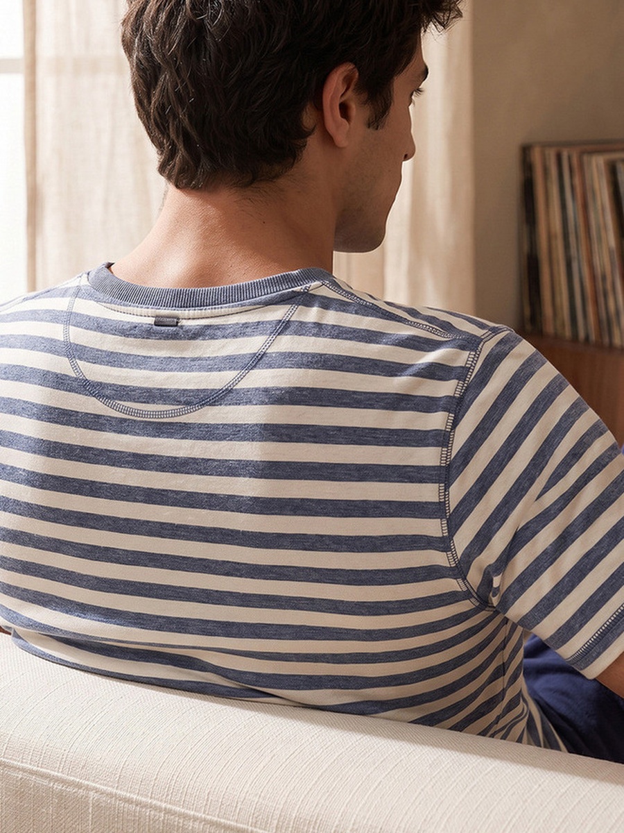 Striped T-Shirt and Pyjama Set