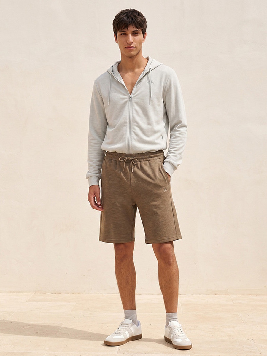 Drawstring Waist Shorts