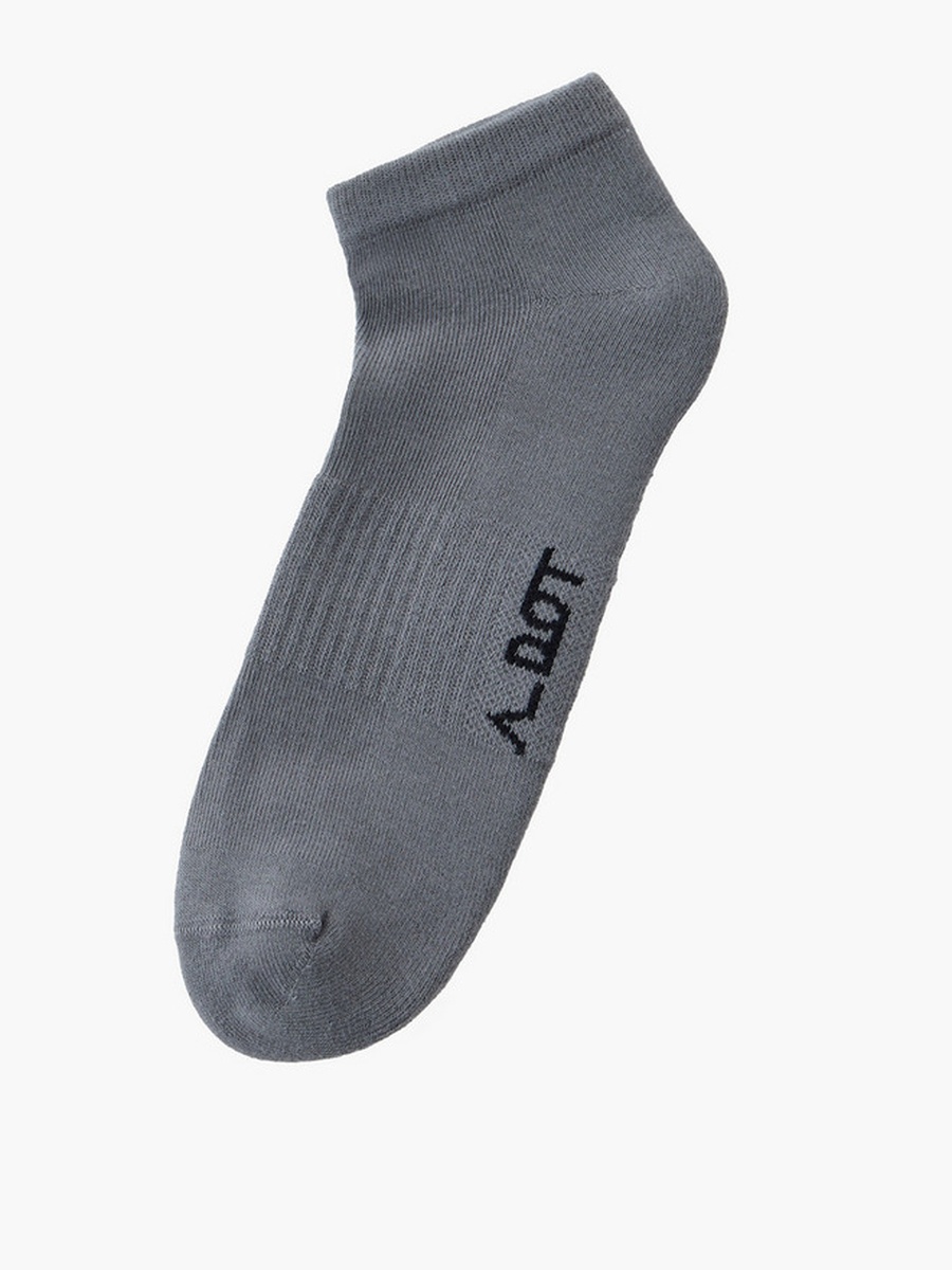Men Half Terry Trainer Socks - Set of 5