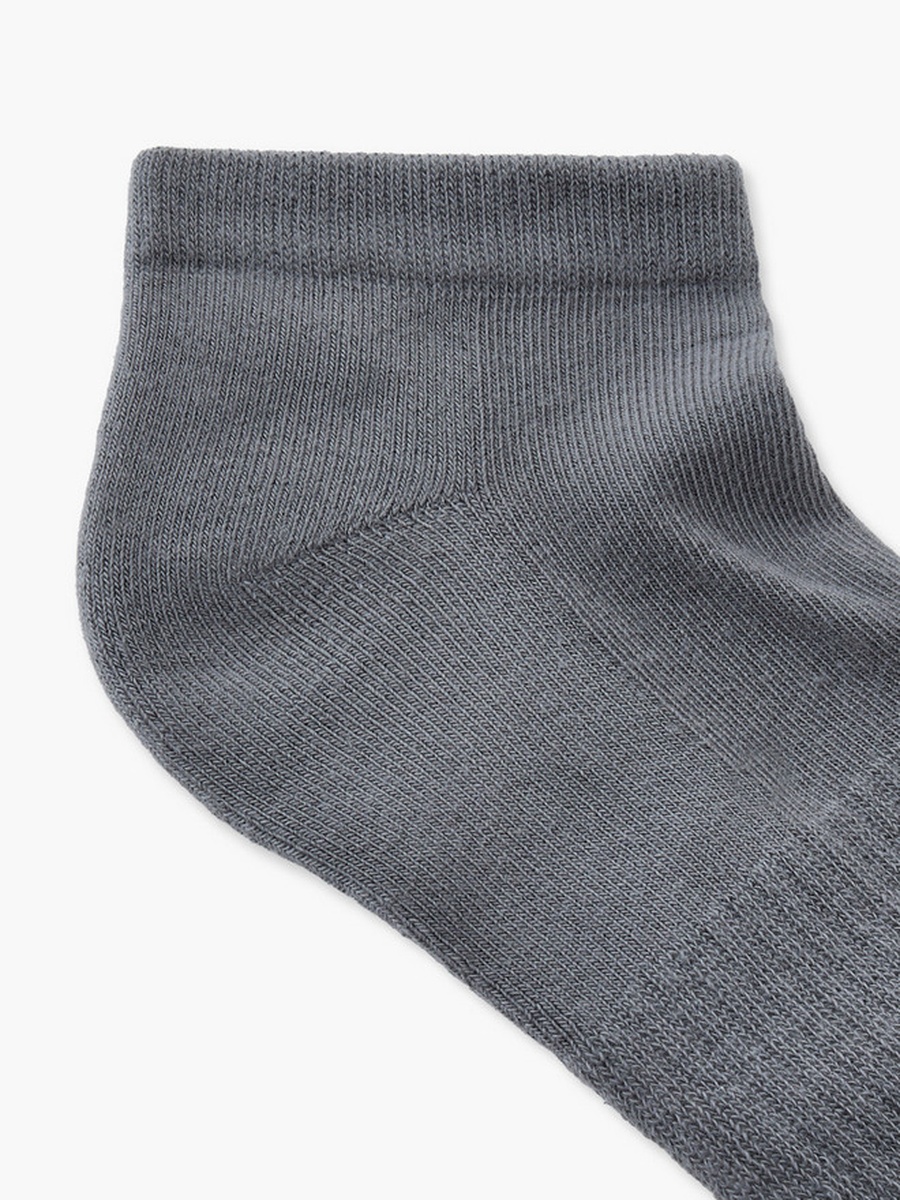 Men Half Terry Trainer Socks - Set of 5