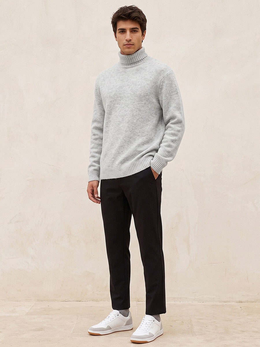 High Neck Sweater