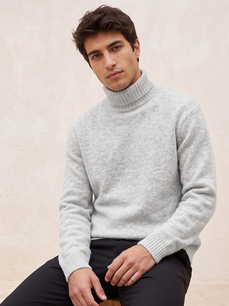 High Neck Sweater