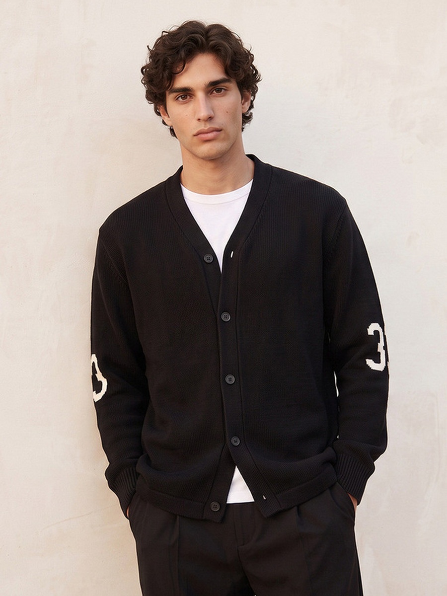 V Neck Cardigan