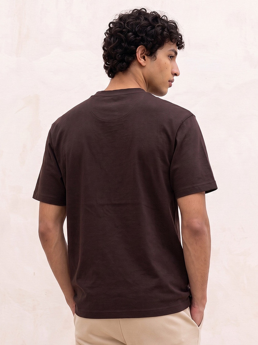 Logo Print Crew Neck T-Shirt