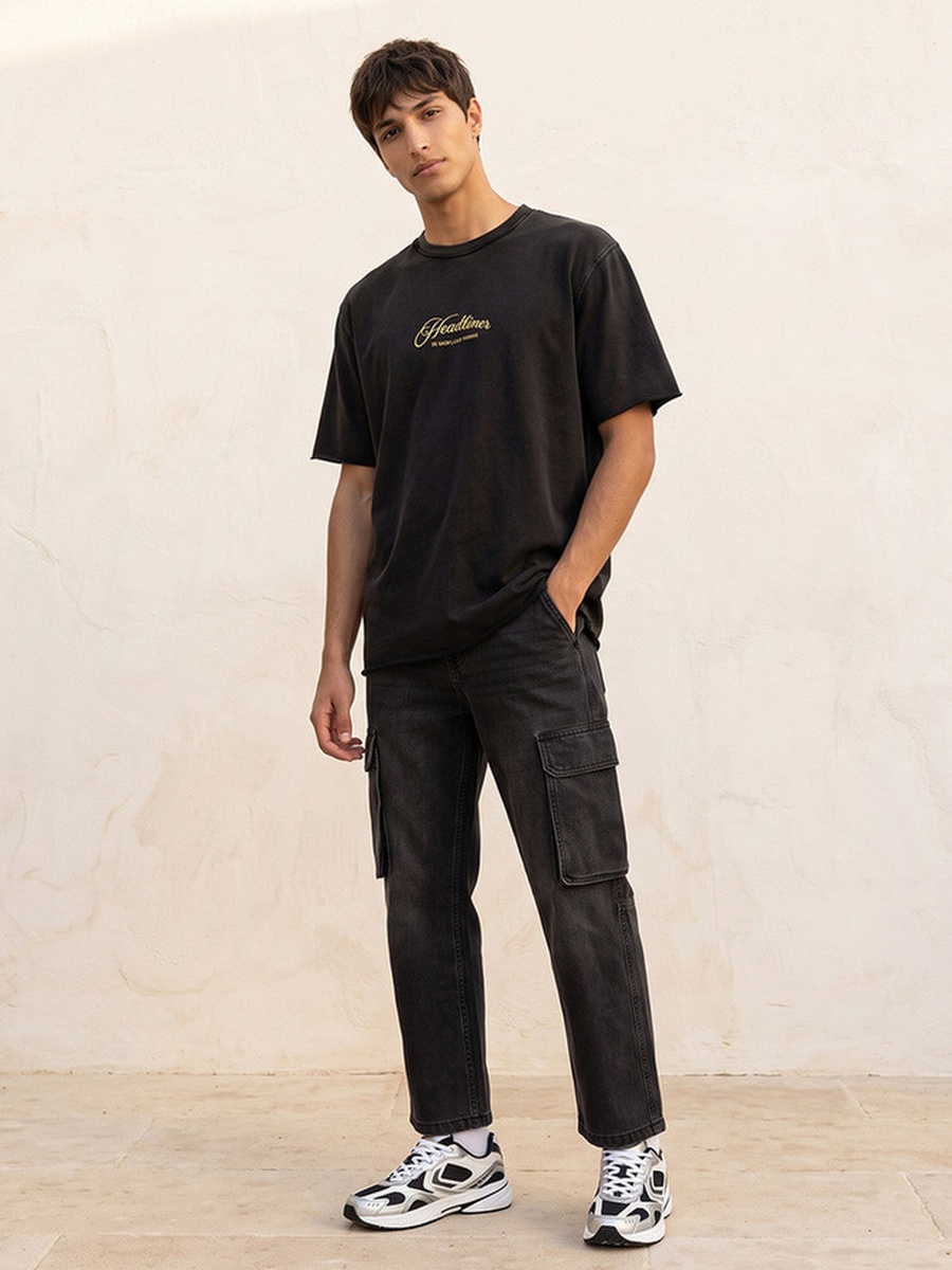 Regular Fit Cotton Crew Neck T-Shirt