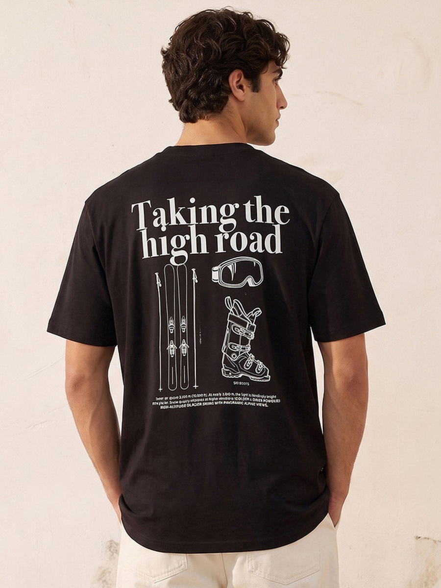 Regular Fit Cotton Crew Neck T-Shirt
