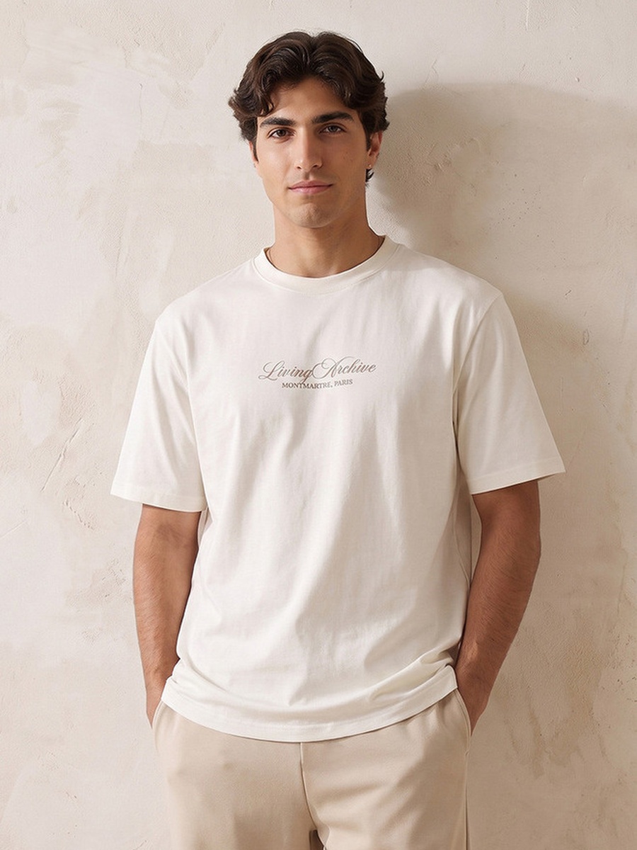 Cotton Crew Neck T-Shirt