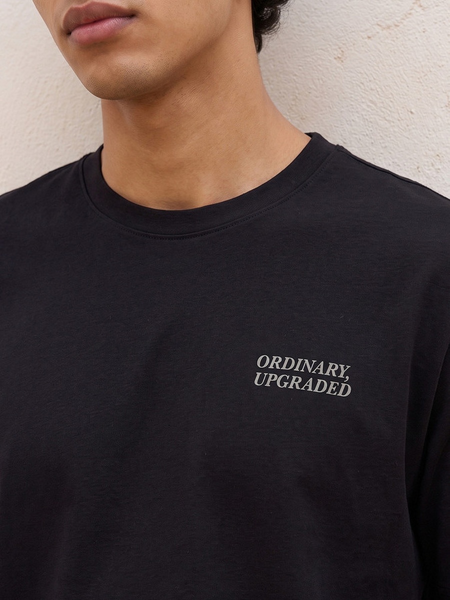 Cotton Crew Neck T-Shirt
