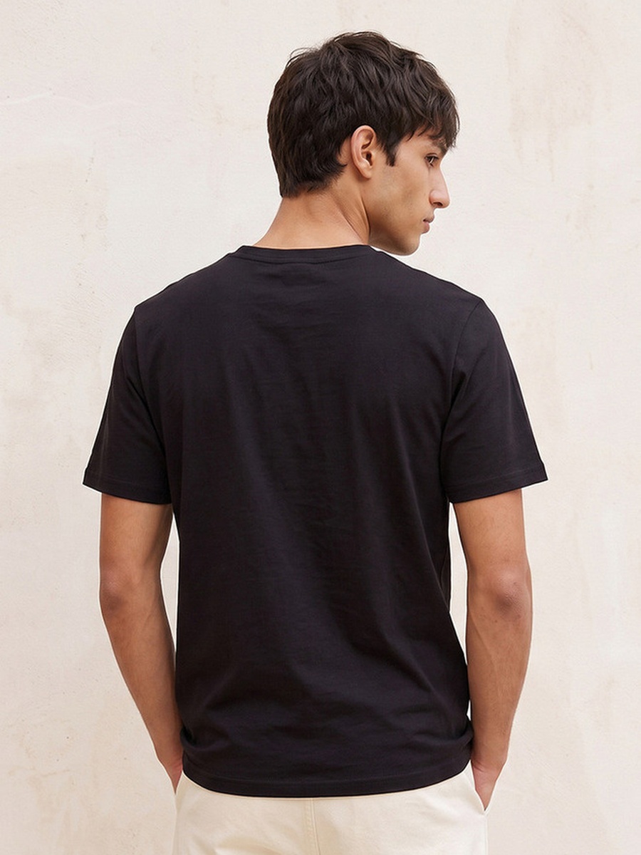 Slim Fit Cotton Crew Neck T-Shirt