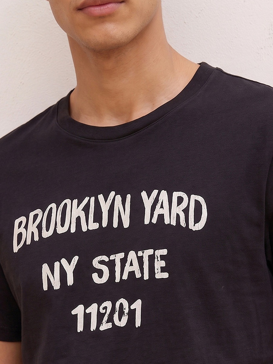 Slim Fit Cotton Crew Neck T-Shirt