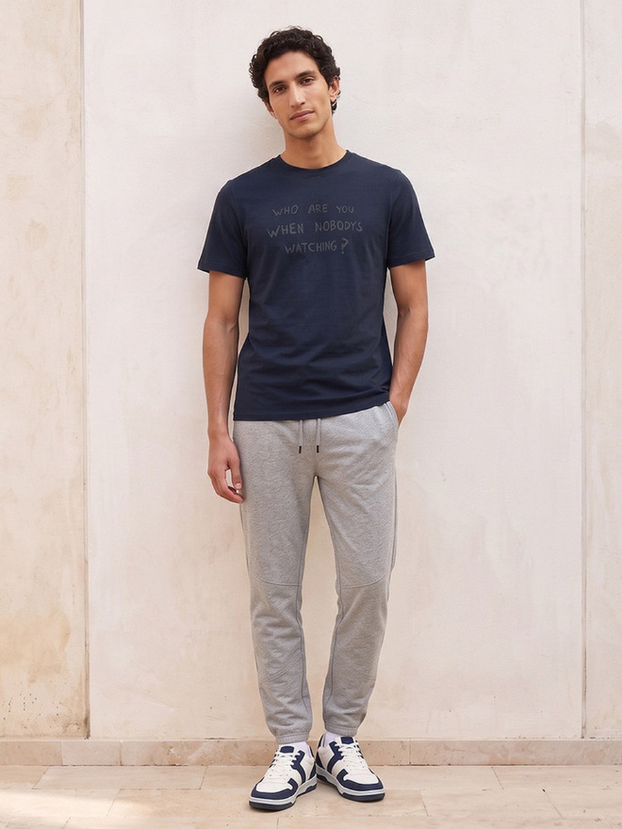 Regular Fit Cotton Crew Neck T-Shirt