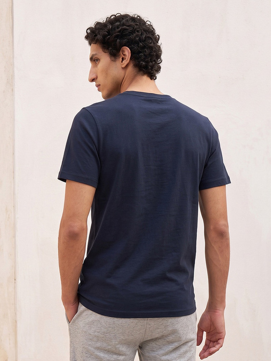 Regular Fit Cotton Crew Neck T-Shirt