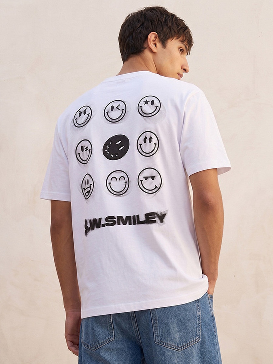 SmileyWorld Crew Neck T-Shirt