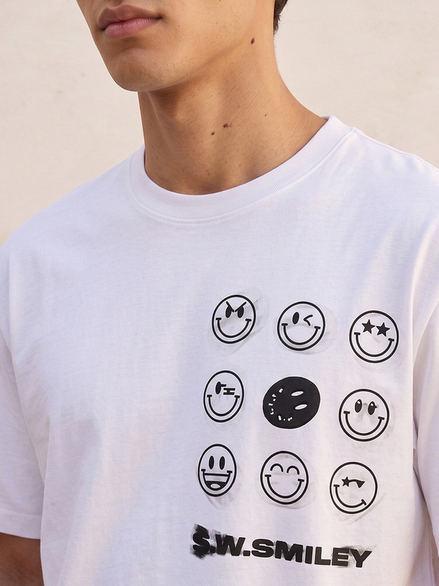 SmileyWorld Crew Neck T-Shirt