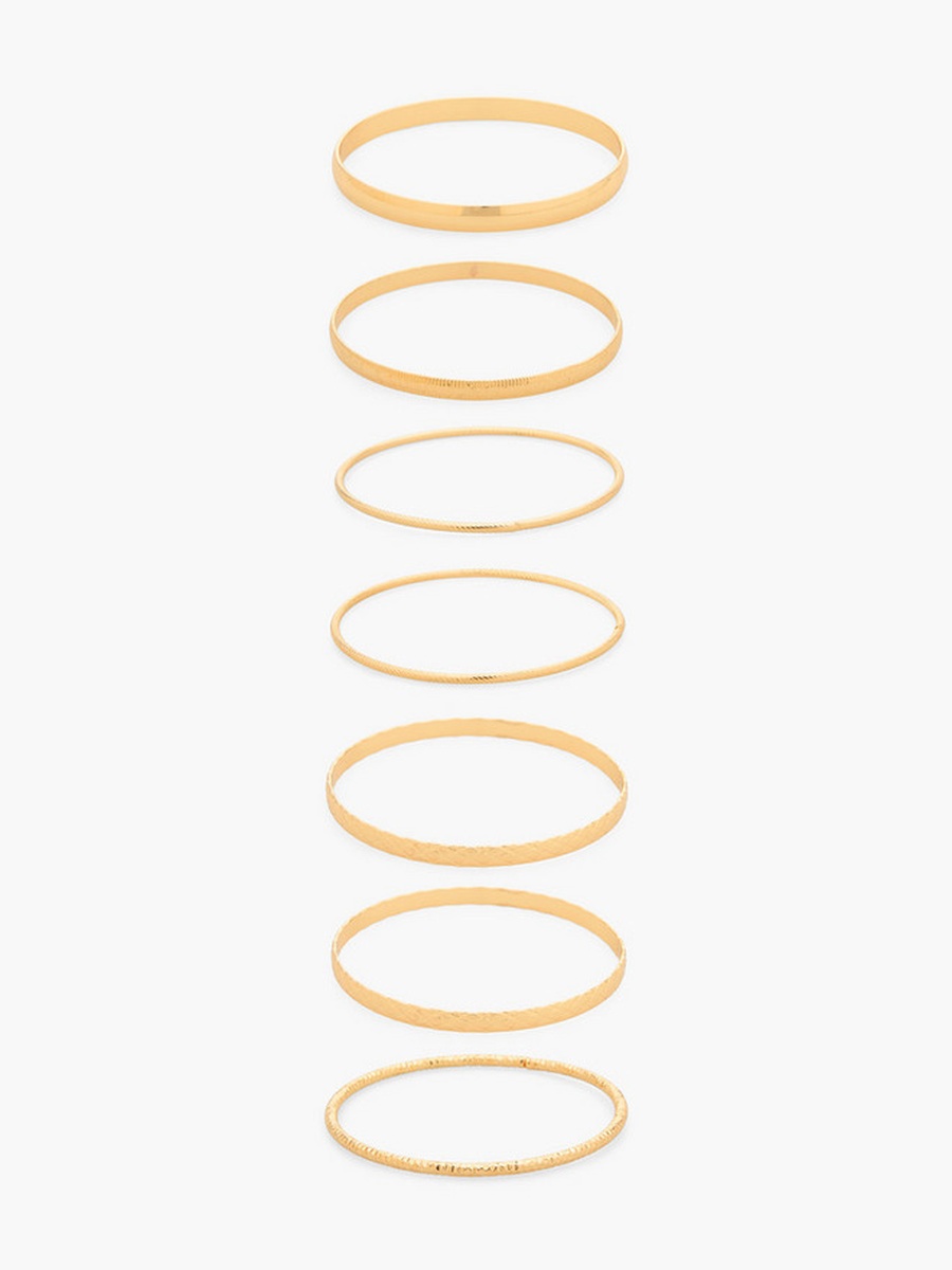Pack of 7 Metal Bangles