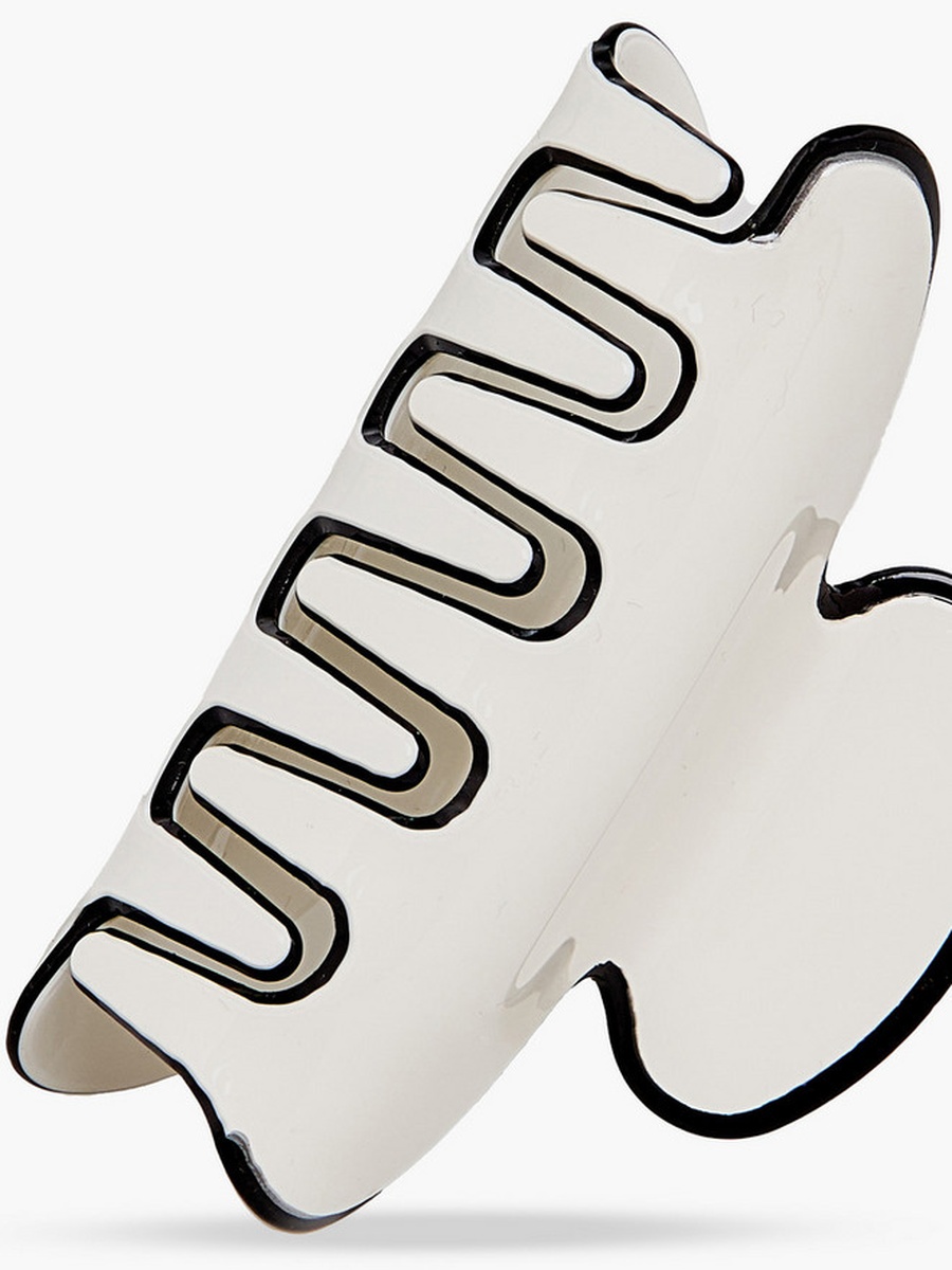 Pack of 2 Hair Clamp with Contrast Edge