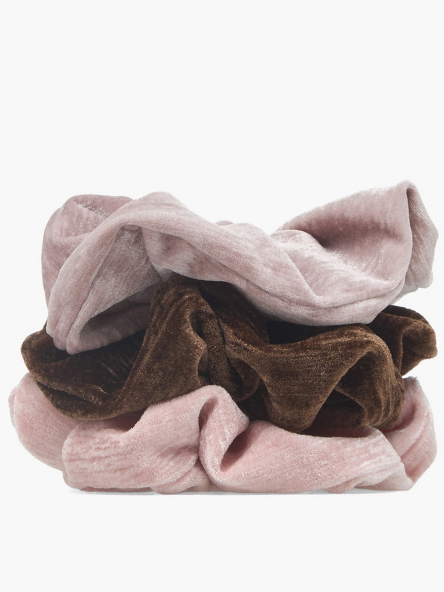 Pack of 3 Velvet Hair Scrunchie