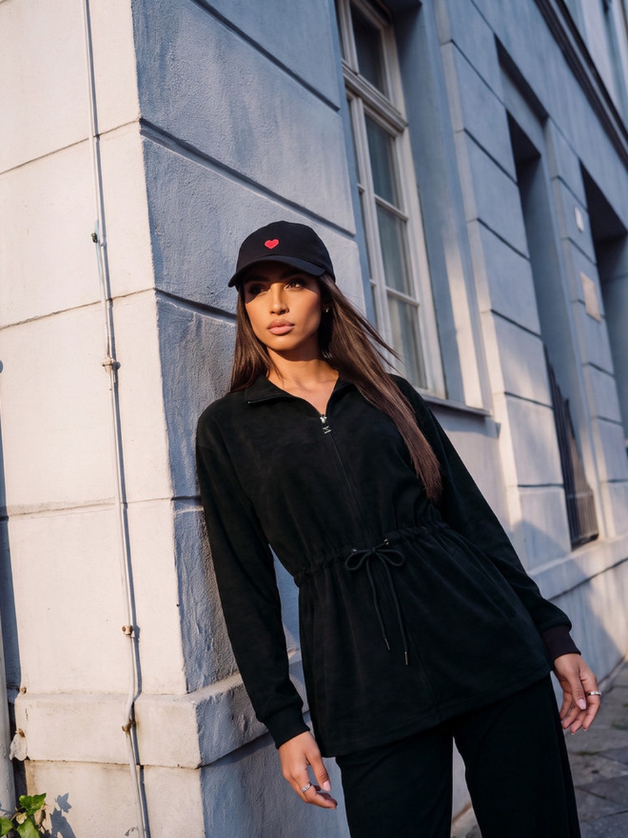 Jacket with Drawstring Waist