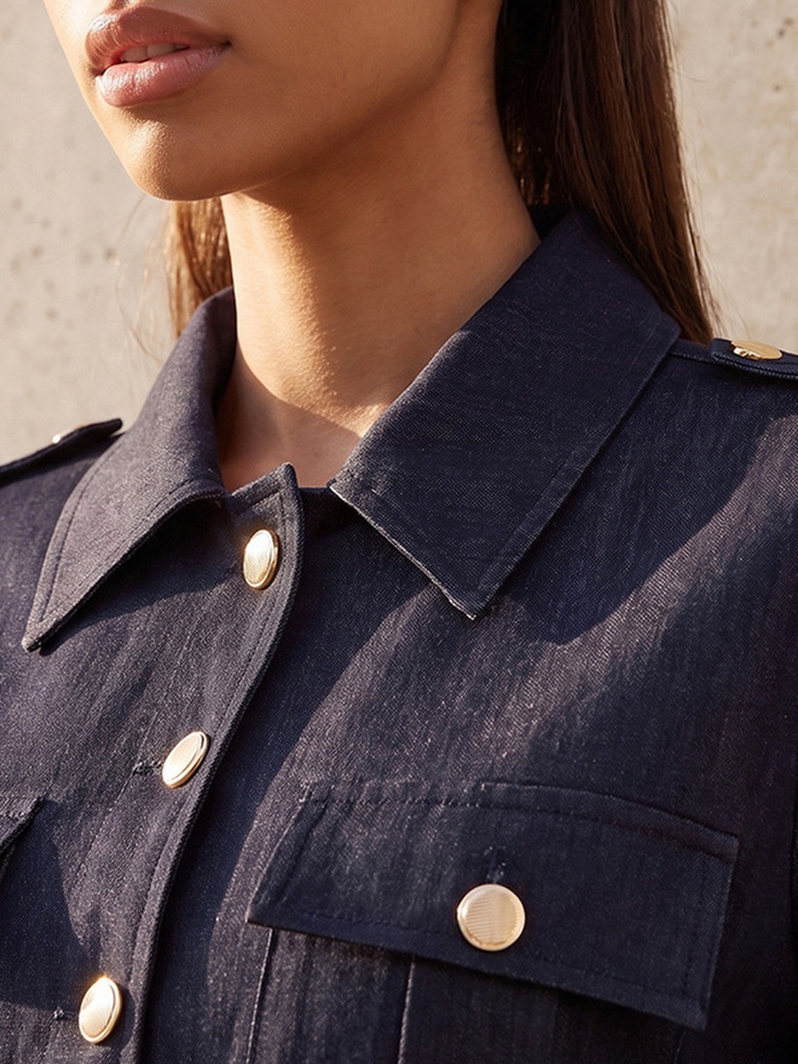 Longline Jacket with Belt
