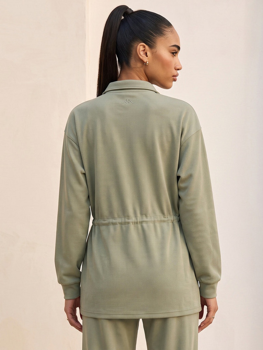 Jacket with Drawstring Waist