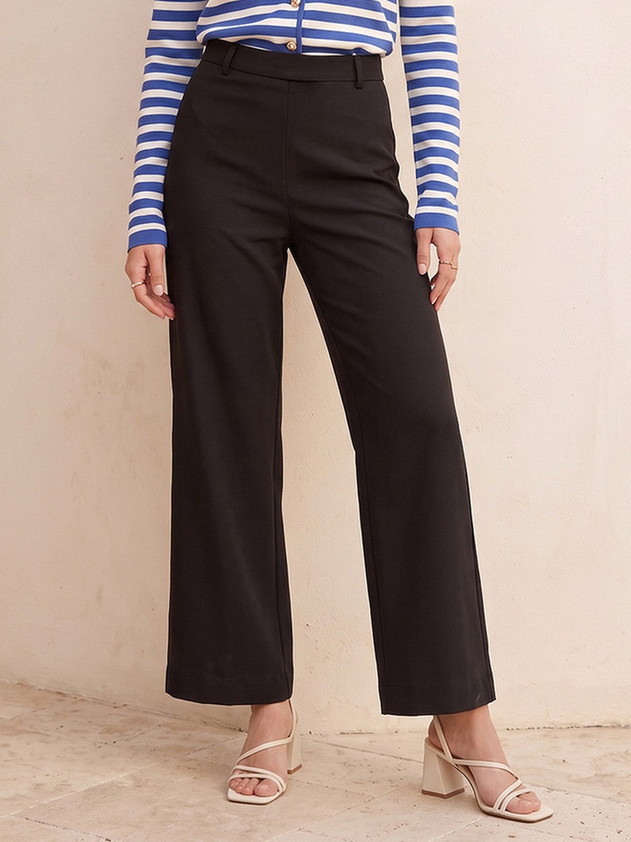 Straight Fit Trousers
