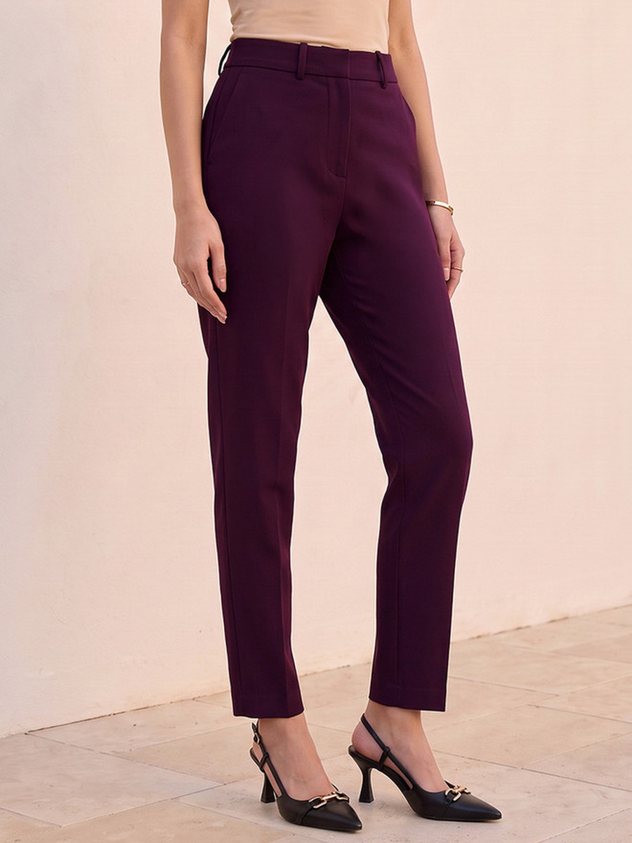 Slim Fit Trousers with Pockets